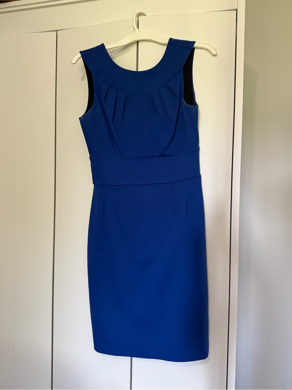Banana Republic Cobalt Blue Sleeveless Sheath Dress